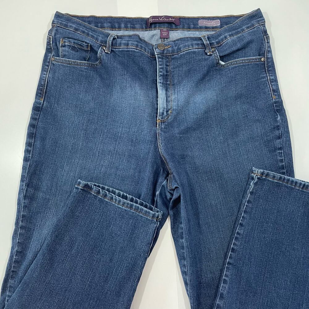 Gloria Vanderbilt Women's Amanda Jeans Size 18